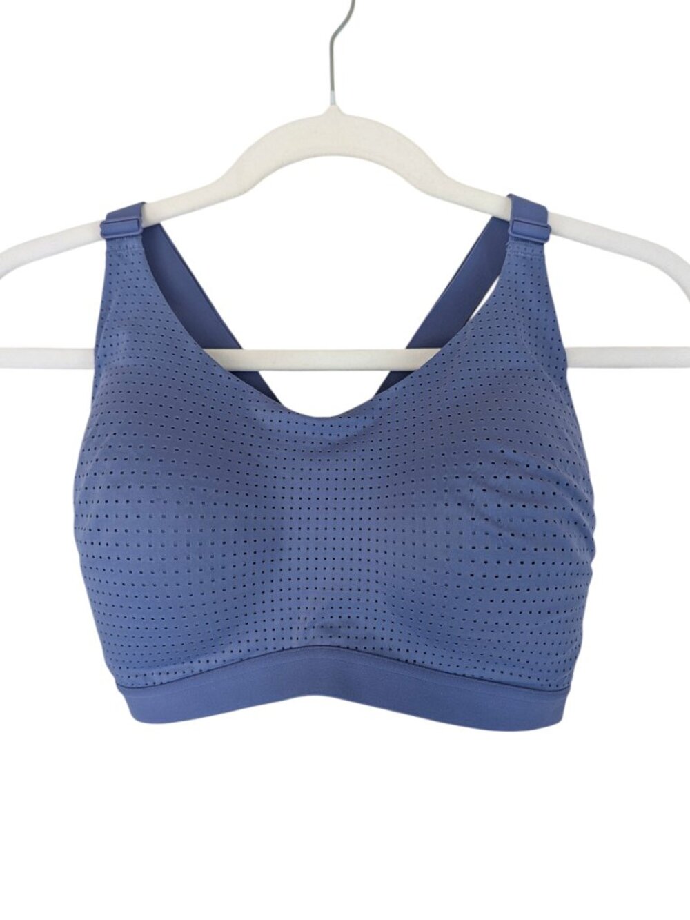 NWT! Victoria's Secret Blue Sports Bra Lightweight Mesh Breathable 34DD (34E)